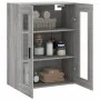 Armario de pared gris Sonoma 69,5x34x90 cm de vidaXL, Aparadores - Ref: Foro24-828498, Precio: 69,76 €, Descuento: %