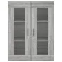 Armario de pared gris Sonoma 69,5x34x90 cm de vidaXL, Aparadores - Ref: Foro24-828498, Precio: 69,76 €, Descuento: %