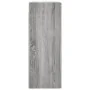 Armario de pared gris Sonoma 69,5x34x90 cm de vidaXL, Aparadores - Ref: Foro24-828498, Precio: 69,76 €, Descuento: %