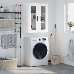 Armario de pared blanco 69,5x34x90 cm de vidaXL, Aparadores - Ref: Foro24-828500, Precio: 82,95 €, Descuento: %