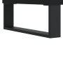 Black engineered wood sideboard 90x34x80 cm by vidaXL, Sideboards - Ref: Foro24-828133, Price: 101,92 €, Discount: %
