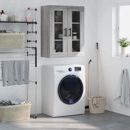 Sonoma gray wall cabinet 69.5x34x90 cm by vidaXL, Sideboards - Ref: Foro24-828506, Price: 70,72 €, Discount: %