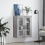 Armario de pared gris Sonoma 69,5x34x90 cm de vidaXL, Aparadores - Ref: Foro24-828506, Precio: 71,51 €, Descuento: %