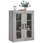 Armario de pared gris Sonoma 69,5x34x90 cm de vidaXL, Aparadores - Ref: Foro24-828506, Precio: 71,51 €, Descuento: %