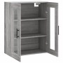 Armario de pared gris Sonoma 69,5x34x90 cm de vidaXL, Aparadores - Ref: Foro24-828506, Precio: 71,51 €, Descuento: %