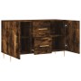 Sideboard aus geräuchertem Eichenholzwerkstoff, 100 x 36 x 60 cm von vidaXL, Sideboards - Ref: Foro24-828161, Preis: 82,73 €,...