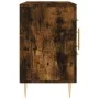 Smoked oak engineered wood sideboard 100x36x60 cm by vidaXL, Sideboards - Ref: Foro24-828161, Price: 82,10 €, Discount: %
