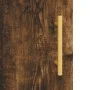 Smoked oak engineered wood sideboard 100x36x60 cm by vidaXL, Sideboards - Ref: Foro24-828161, Price: 82,10 €, Discount: %