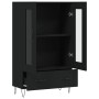 Aparador alto madera de ingeniería negro 69,5x31x115 cm de vidaXL, Aparadores - Ref: Foro24-828293, Precio: 87,34 €, Descuent...
