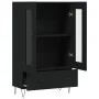 Hohes Sideboard Holzwerkstoff schwarz 69,5x31x115 cm von vidaXL, Sideboards - Ref: Foro24-828293, Preis: 86,88 €, Rabatt: %