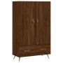 Aparador alto madera de ingeniería roble marrón 69,5x31x115 cm de vidaXL, Aparadores - Ref: Foro24-828211, Precio: 88,77 €