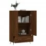 Hohes Sideboard Holzwerkstoff Eiche braun 69,5x31x115 cm von vidaXL, Sideboards - Ref: Foro24-828211, Preis: 87,75 €, Rabatt: %