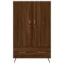 Hohes Sideboard Holzwerkstoff Eiche braun 69,5x31x115 cm von vidaXL, Sideboards - Ref: Foro24-828211, Preis: 87,75 €, Rabatt: %