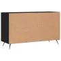 Aparador de madera de ingeniería negro 100x36x60 cm de vidaXL, Aparadores - Ref: Foro24-828141, Precio: 84,43 €, Descuento: %