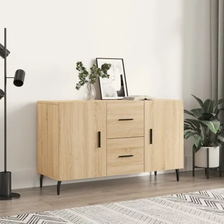 Sideboard aus Sonoma-Eichenholzwerkstoff, 100 x 36 x 60 cm von vidaXL, Sideboards - Ref: Foro24-828191, Preis: 82,24 €, Rabat...