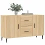 Sideboard aus Sonoma-Eichenholzwerkstoff, 100 x 36 x 60 cm von vidaXL, Sideboards - Ref: Foro24-828191, Preis: 82,24 €, Rabat...