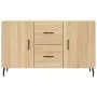 Sideboard aus Sonoma-Eichenholzwerkstoff, 100 x 36 x 60 cm von vidaXL, Sideboards - Ref: Foro24-828191, Preis: 82,24 €, Rabat...