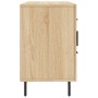Aparador de madera de ingeniería roble Sonoma 100x36x60 cm de vidaXL, Aparadores - Ref: Foro24-828191, Precio: 83,22 €, Descu...