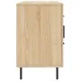 Sonoma Oak Engineered Wood Sideboard 100x36x60 cm by vidaXL, Sideboards - Ref: Foro24-828191, Price: 82,23 €, Discount: %