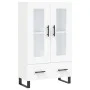 High white engineered wood sideboard 69.5x31x115 cm by vidaXL, Sideboards - Ref: Foro24-828324, Price: 93,48 €, Discount: %