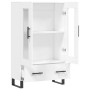 Weißes hohes Sideboard aus Holzwerkstoff, 69,5 x 31 x 115 cm von vidaXL, Sideboards - Ref: Foro24-828324, Preis: 94,63 €, Rab...