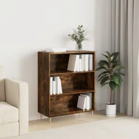 Smoked oak engineered wood shelf 69.5x32.5x90 cm by vidaXL, Bookcases and shelves - Ref: Foro24-828353, Price: 55,76 €, Disco...