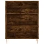 Regal aus geräuchertem Eichenholzwerkstoff, 69,5 x 32,5 x 90 cm von vidaXL, Bücherregale und Regale - Ref: Foro24-828353, Pre...