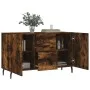 Sideboard aus geräuchertem Eichenholzwerkstoff, 100 x 36 x 60 cm von vidaXL, Sideboards - Ref: Foro24-828193, Preis: 100,30 €...