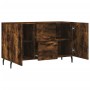 Sideboard aus geräuchertem Eichenholzwerkstoff, 100 x 36 x 60 cm von vidaXL, Sideboards - Ref: Foro24-828193, Preis: 101,82 €...