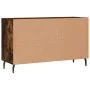 Sideboard aus geräuchertem Eichenholzwerkstoff, 100 x 36 x 60 cm von vidaXL, Sideboards - Ref: Foro24-828193, Preis: 100,30 €...