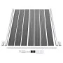 Zaunset 1 Quadrat + 1 schräges graues WPC 273x186 cm von vidaXL, Zaunpaneele - Ref: Foro24-3054431, Preis: 420,17 €, Rabatt: %
