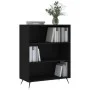 Estantería madera de ingeniería negro 69,5x32,5x90 cm de vidaXL, Librerías y estanterías - Ref: Foro24-828333, Precio: 58,90 ...