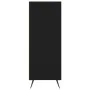 Black engineered wood shelf 69.5x32.5x90 cm by vidaXL, Bookcases and shelves - Ref: Foro24-828333, Price: 58,90 €, Discount: %