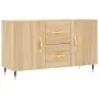 Sonoma Oak Engineered Wood Sideboard 100x36x60 cm by vidaXL, Sideboards - Ref: Foro24-828151, Price: 102,16 €, Discount: %