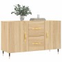 Aparador de madera de ingeniería roble Sonoma 100x36x60 cm | Foro24.es | Tu tienda online para hogar, jardín y más Foro24.es