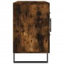 Smoked oak engineered wood sideboard 100x36x60 cm by vidaXL, Sideboards - Ref: Foro24-828201, Price: 115,72 €, Discount: %