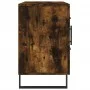 Smoked oak engineered wood sideboard 100x36x60 cm by vidaXL, Sideboards - Ref: Foro24-828201, Price: 113,76 €, Discount: %