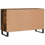 Sideboard aus geräuchertem Eichenholzwerkstoff, 100 x 36 x 60 cm von vidaXL, Sideboards - Ref: Foro24-828201, Preis: 115,72 €...