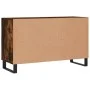 Smoked oak engineered wood sideboard 100x36x60 cm by vidaXL, Sideboards - Ref: Foro24-828201, Price: 113,76 €, Discount: %