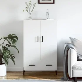 High white engineered wood sideboard 69.5x31x115 cm by vidaXL, Sideboards - Ref: Foro24-828244, Price: 97,28 €, Discount: %