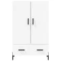Aparador alto madera de ingeniería blanco 69,5x31x115 cm de vidaXL, Aparadores - Ref: Foro24-828244, Precio: 97,27 €, Descuen...