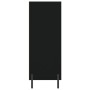 Black engineered wood shelf 69.5x32.5x90 cm by vidaXL, Sideboards - Ref: Foro24-828373, Price: 62,47 €, Discount: %