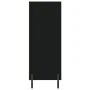 Black engineered wood shelf 69.5x32.5x90 cm by vidaXL, Sideboards - Ref: Foro24-828373, Price: 61,67 €, Discount: %
