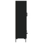 Tall black engineered wood sideboard 69.5x31x115 cm by vidaXL, Sideboards - Ref: Foro24-828301, Price: 91,81 €, Discount: %