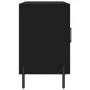 Black engineered wood sideboard 100x36x60 cm by vidaXL, Sideboards - Ref: Foro24-828181, Price: 80,39 €, Discount: %