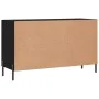 Black engineered wood sideboard 100x36x60 cm by vidaXL, Sideboards - Ref: Foro24-828181, Price: 80,39 €, Discount: %
