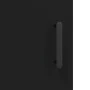 Aparador de madera de ingeniería negro 100x36x60 cm de vidaXL, Aparadores - Ref: Foro24-828181, Precio: 92,32 €, Descuento: %