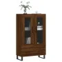 Hohes Sideboard aus Holzwerkstoff, braune Eiche, 69,5 x 31 x 115 cm von vidaXL, Sideboards - Ref: Foro24-828331, Preis: 95,17...