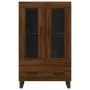 Hohes Sideboard aus Holzwerkstoff, braune Eiche, 69,5 x 31 x 115 cm von vidaXL, Sideboards - Ref: Foro24-828331, Preis: 95,17...