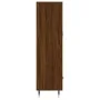Tall sideboard engineered wood brown oak 69.5x31x115 cm by vidaXL, Sideboards - Ref: Foro24-828283, Price: 89,18 €, Discount: %